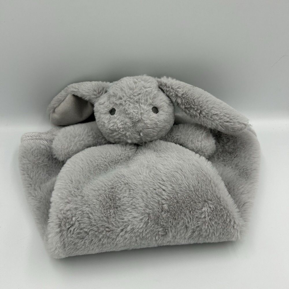 Lovey‎ Gray Bunny Security Blanket